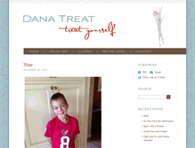 Tablet Screenshot of danatreat.com